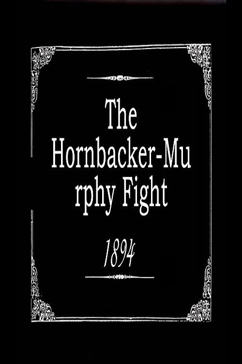 The Hornbacker-Murphy Fight (1894) poster