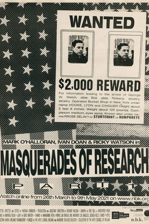 Masquerades of Research: Part I (2021) poster