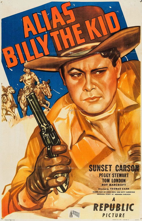 Alias Billy the Kid (1946) poster