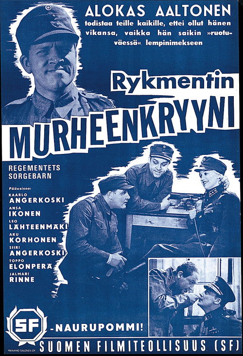 Rykmentin murheenkryyni (1938) poster