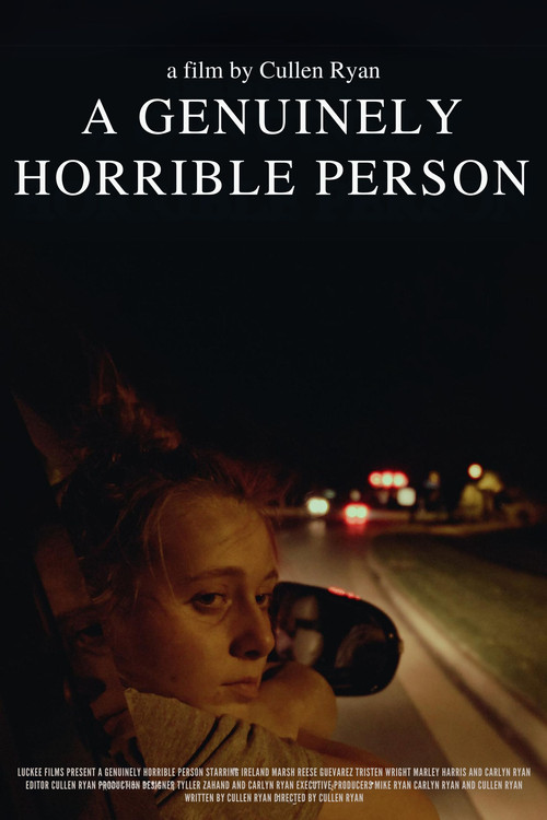 A Genuinely Horrible Person (2023) poster