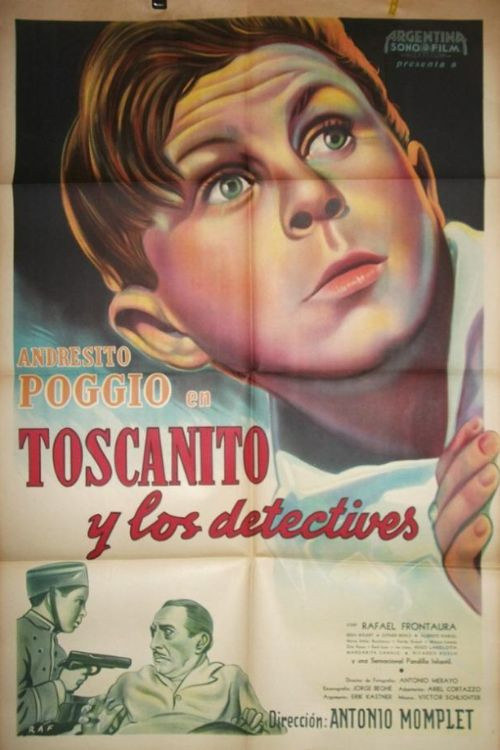 Toscanito y los detectives (1950) poster
