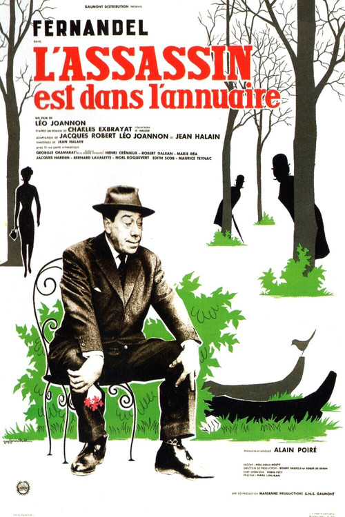 L'assassin est dans l'annuaire (1962) poster