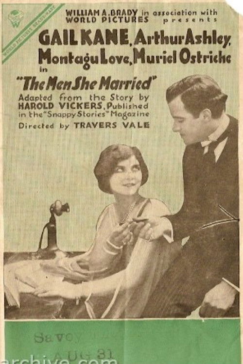 The Men She Married (1916) poster