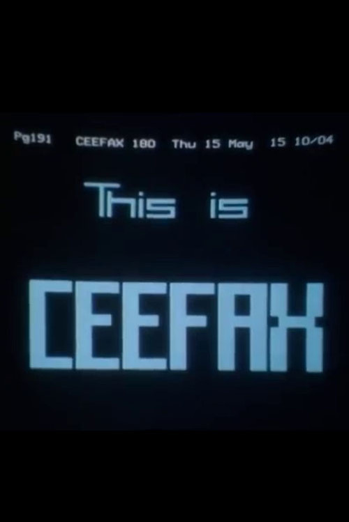 This is CEEFAX (1975) poster