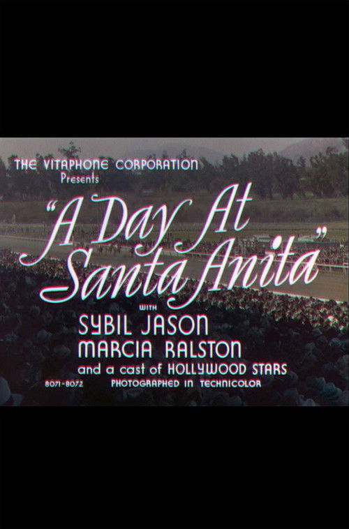 A Day at Santa Anita (1937) poster