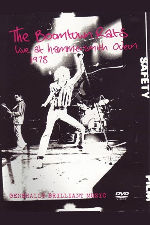 The Boomtown Rats: Live at Hammersmith Odeon 1978 (2005) poster