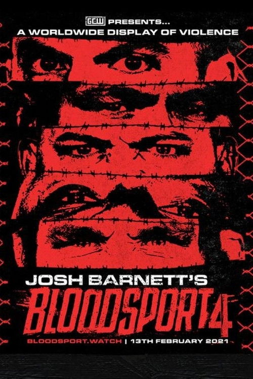 GCW Josh Barnett's Bloodsport 4 (2021) poster
