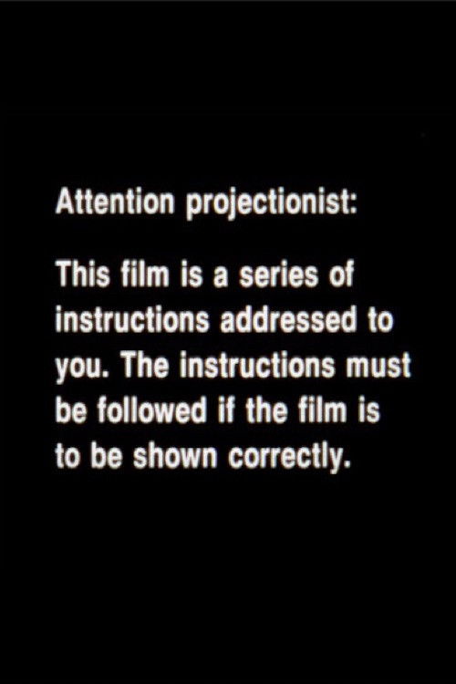Projection Instructions (1976) poster