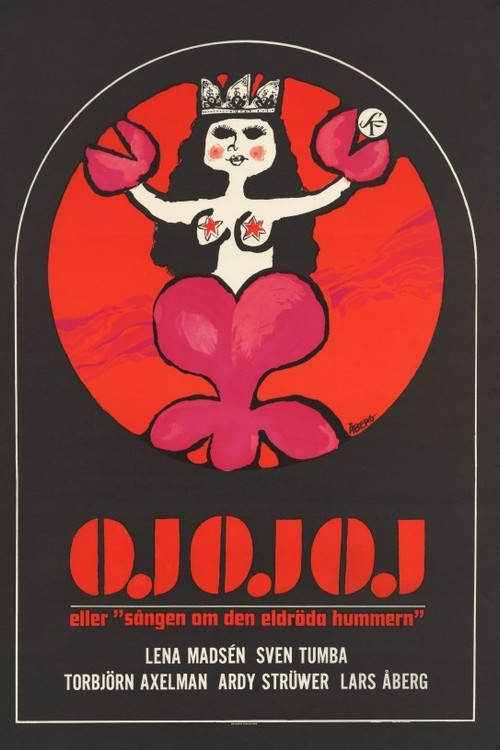 Oj oj oj eller 'Sången om den eldröda hummern' (1966) poster