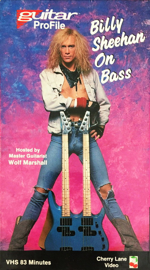 Billy Sheehan ‎– On Bass (1989) poster
