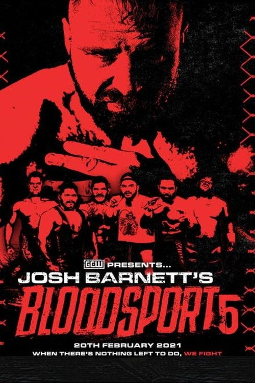 GCW Josh Barnett’s Bloodsport 5 (2021) poster
