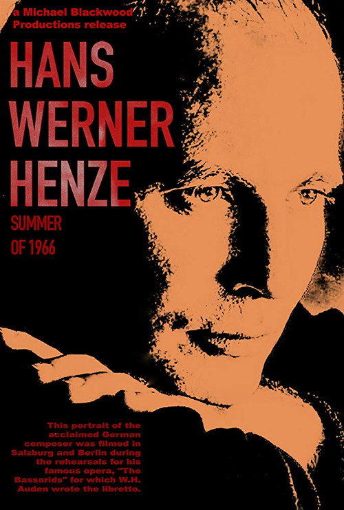 Hans Werner Henze: Summer of 1966 (1967) poster