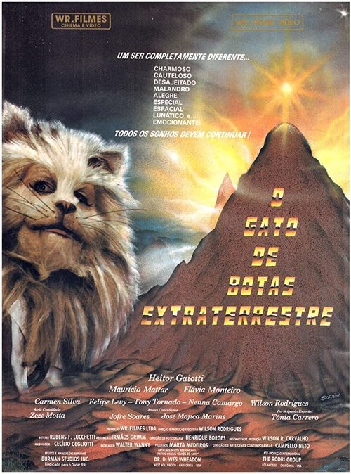 Extraterrestrial Cat in Boots (1990) poster