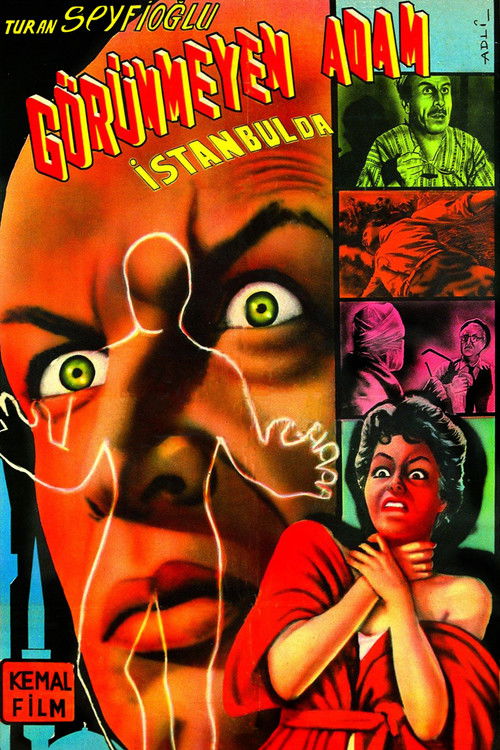 Görünmeyen Adam İstanbul'da (1955) poster