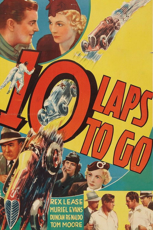 Ten Laps to Go (1936) poster