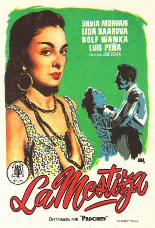 La mestiza (1956) poster