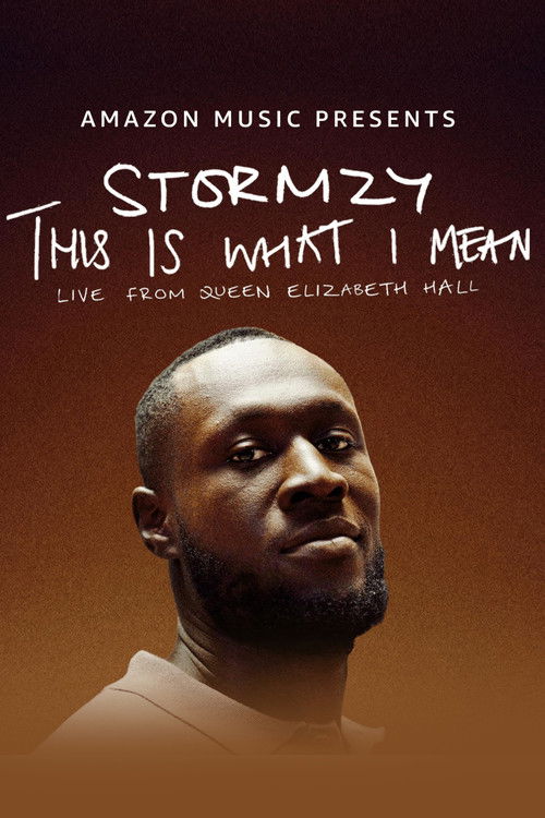 Stormzy: This is What I Mean: Live at Queen Elizabeth Hall (2022) poster
