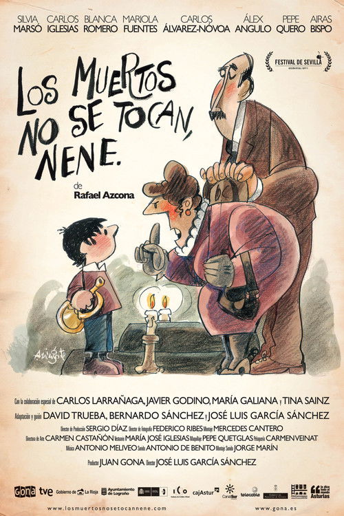 Los muertos no se tocan, nene (2011) poster