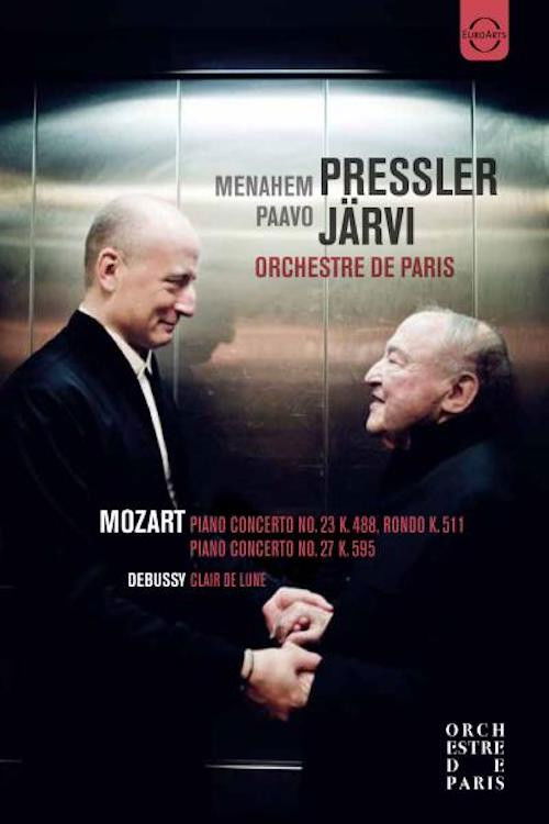 Menahem Pressler, Paavo Jarvi, Orchestre de Paris plays Mozart and Debussy (2014) poster
