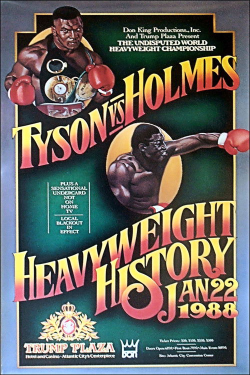 Mike Tyson vs Larry Holmes (1988) poster