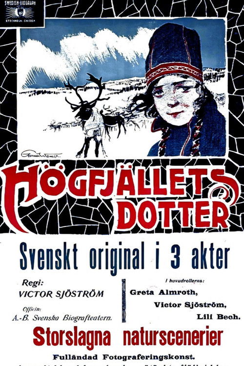 Högfjällets dotter (1914) poster