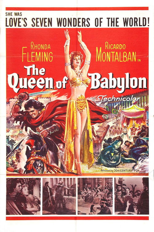 La cortigiana di Babilonia (1954) poster