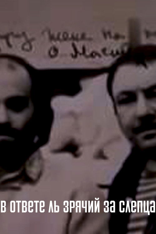 Is the Sighted Responsible for the Blind? (1989) poster