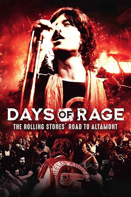 Days of Rage: The Rolling Stones' Road to Altamont (2020) poster