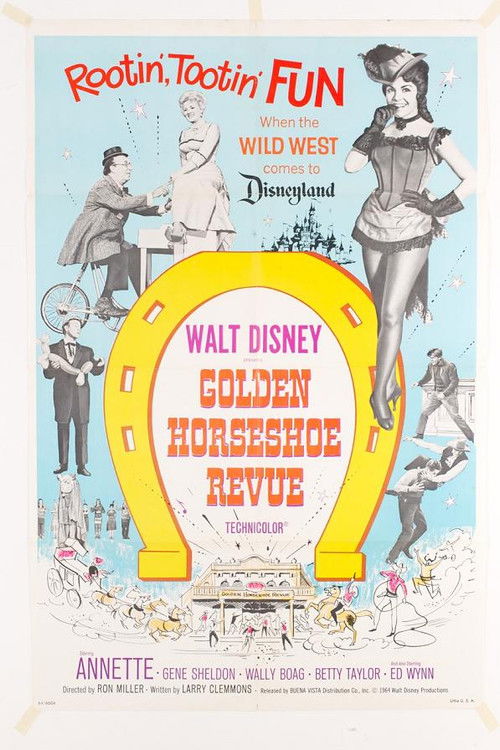 The Golden Horseshoe Revue (1962) poster