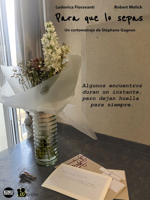 Pour que tu saches (2025) poster