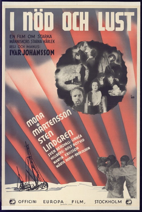 I nöd och lust (1938) poster