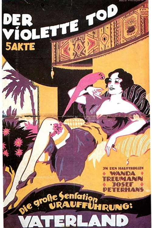 Der violette Tod (1919) poster