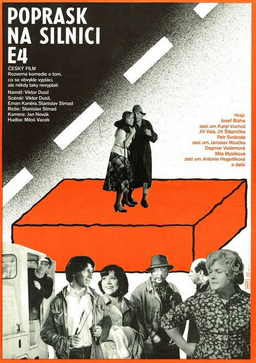 Poprask na silnici E 4 (1980) poster