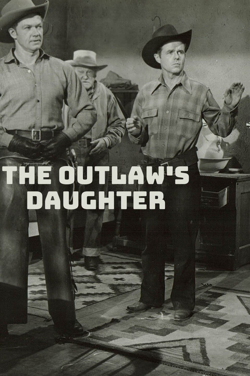 The Outlaw's Daughter (1954) poster