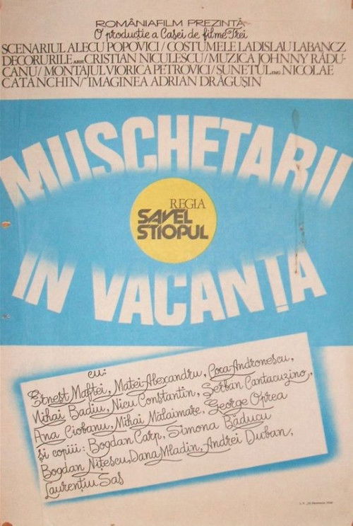 Mușchetarii în vacanță (1984) poster