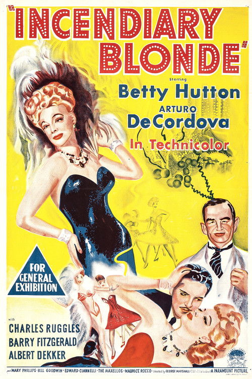 Incendiary Blonde (1945) poster