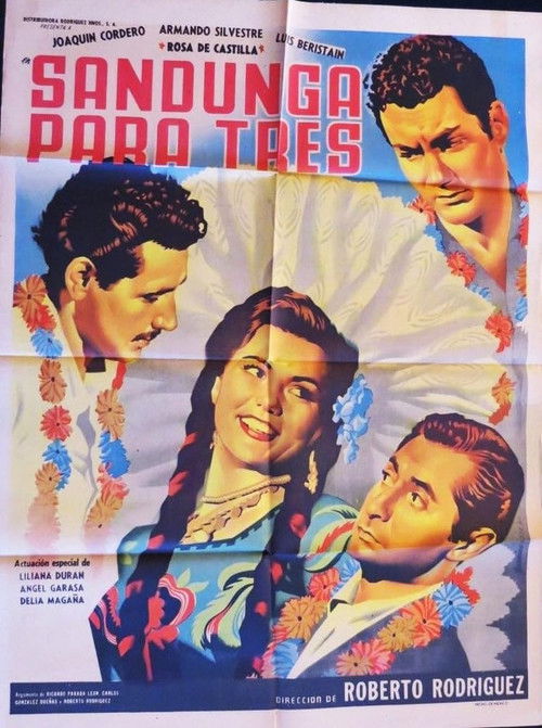 Sandunga para tres (1953) poster