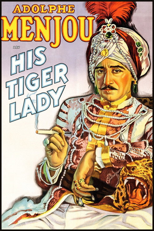 His Tiger Lady (1928) poster