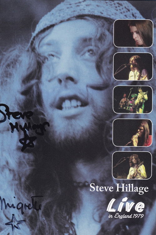 Steve Hillage Live in England 1979 (1979) poster