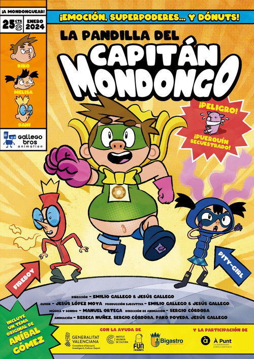 La pandilla del Capitán Mondongo (2024) poster