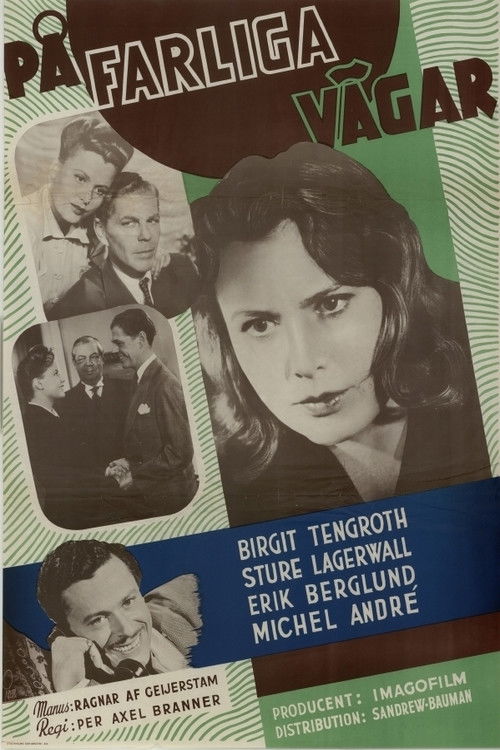 På farliga vägar (1944) poster