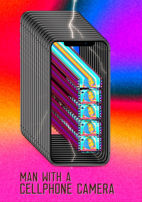 Man with a cellphone camera (2023) poster