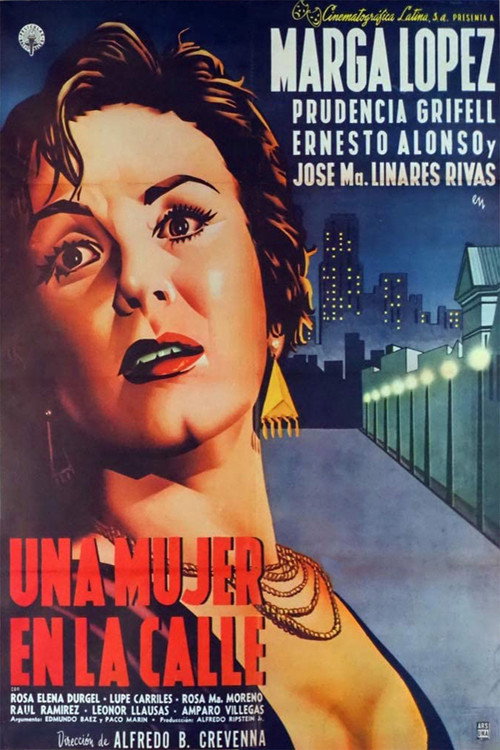 Una mujer en la calle (1955) poster