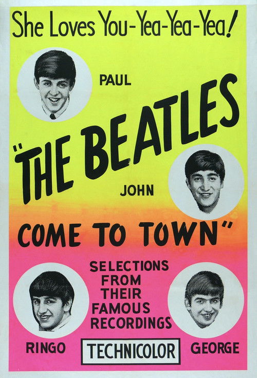The Beatles Come to Town (1963) poster
