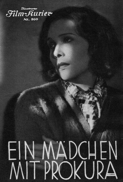 Ein Mädchen mit Prokura (1934) poster