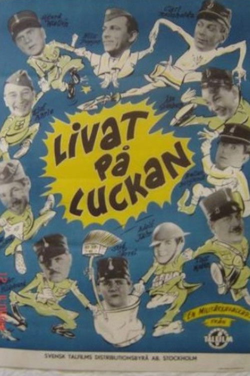 Livat på luckan (1951) poster
