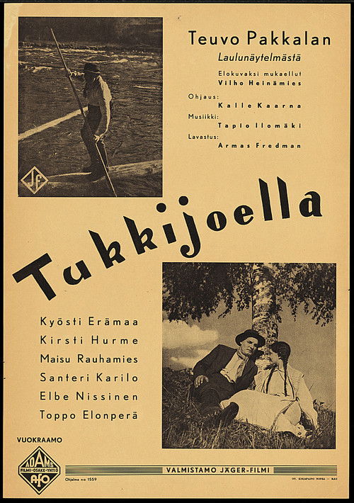 Tukkijoella (1937) poster