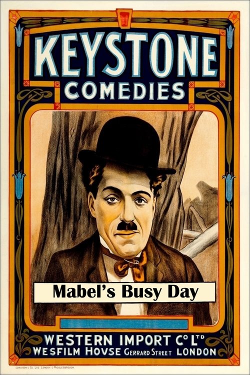 Mabel's Busy Day (1914) poster