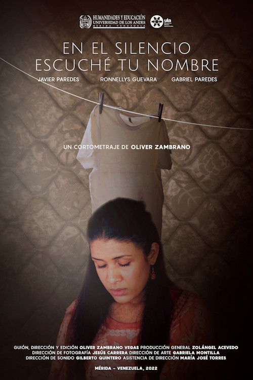 In The Silence I Heard Your Name (2022) poster